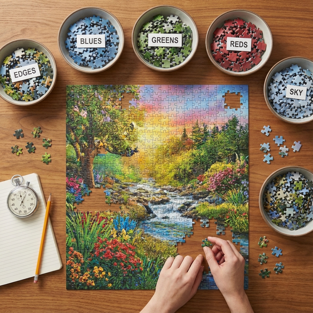 Tips for Solving Jigsaw Puzzles Faster: Expert Strategies and Techniques
